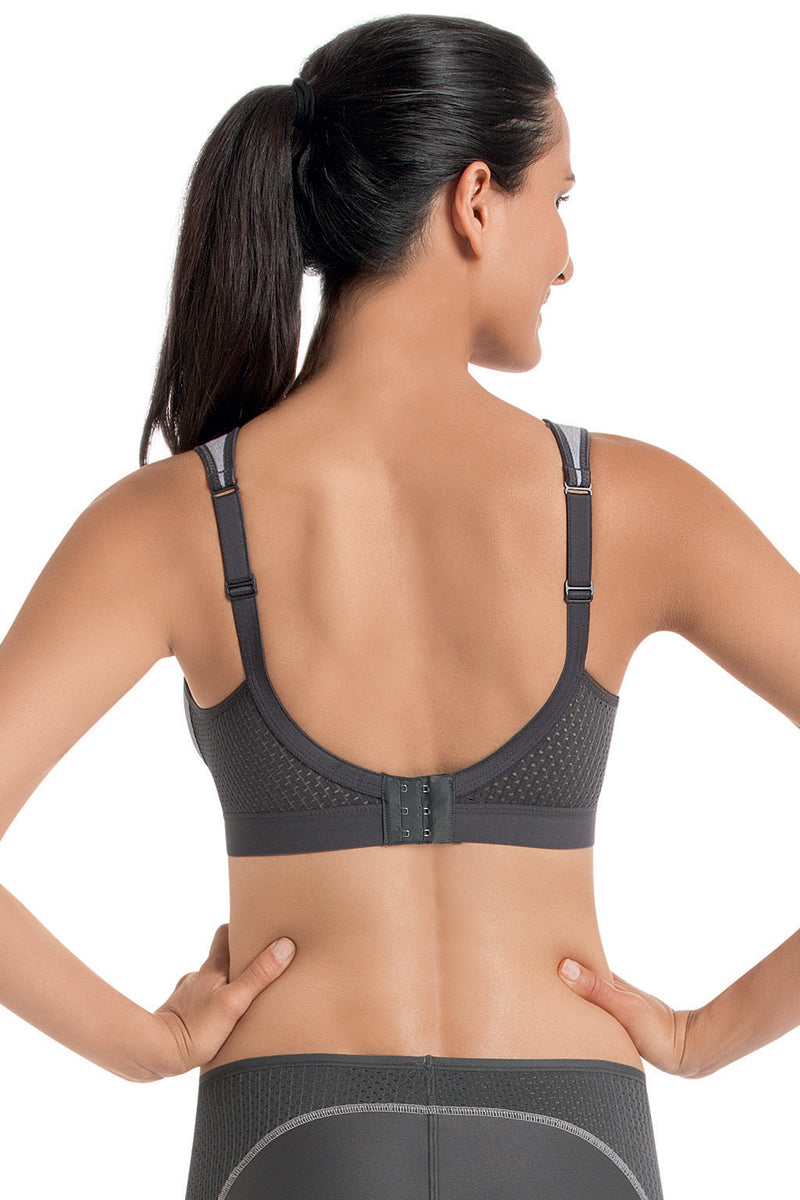 Anita Active Sports Bra - Heather Grey - source image 38603