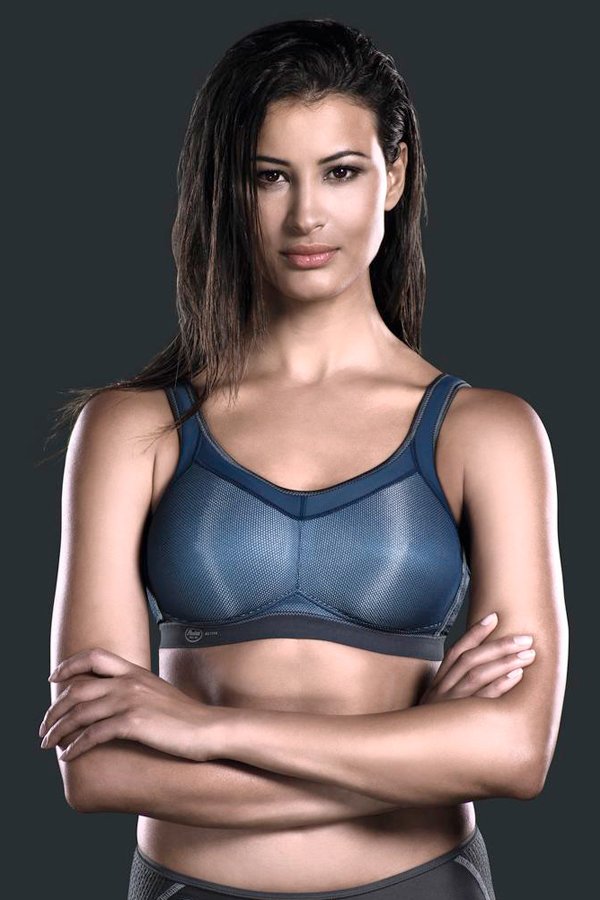 Anita Active Sports Bra - Silver Blue - source image 30660