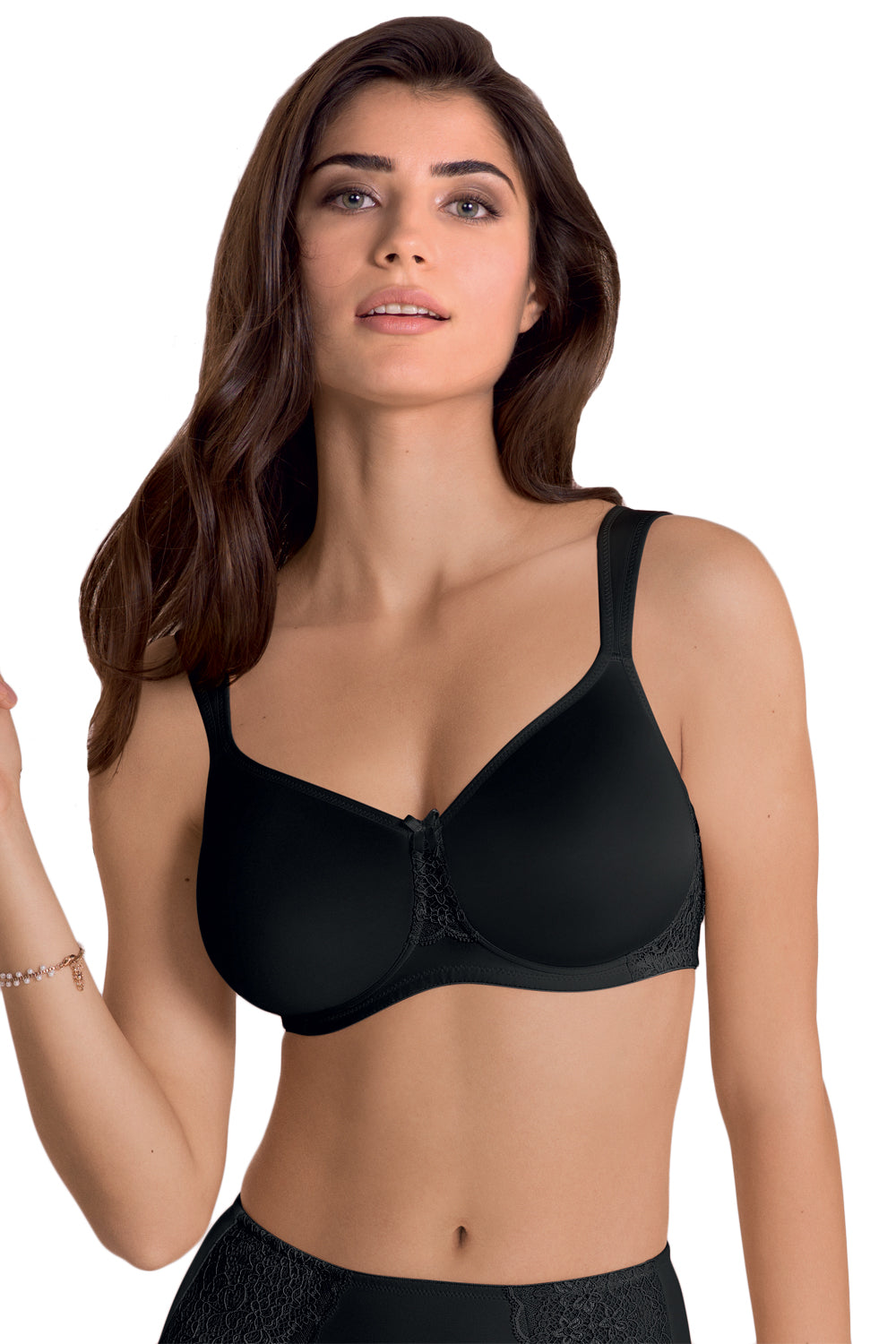 Anita Comfort Havanna Bra with Padded Cups - Black - source image 34461