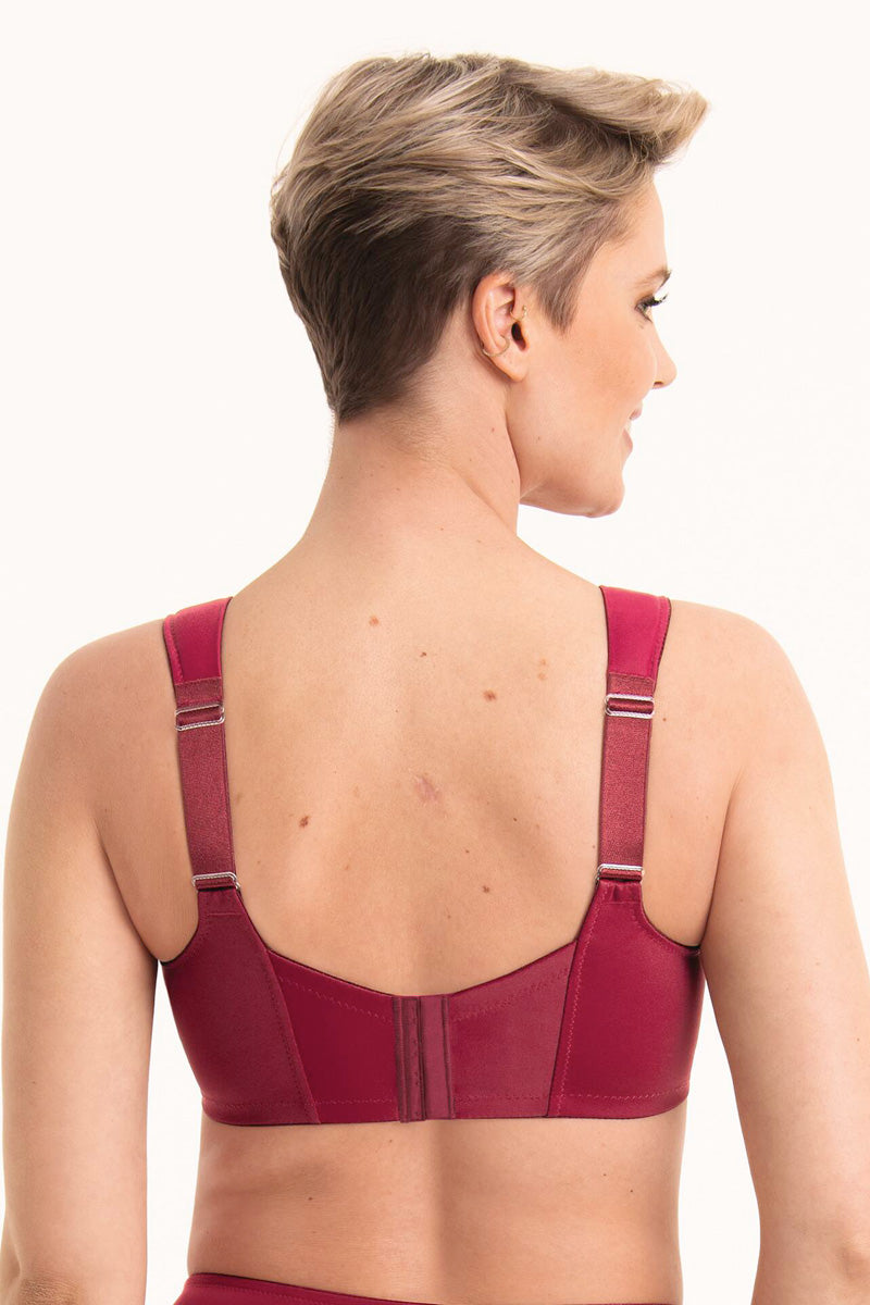 Anita Comfort Havanna Support Bra - Dark Red - source image 71384