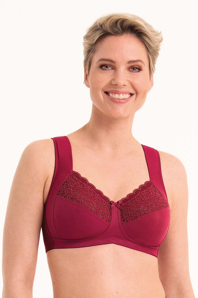 Anita Comfort Havanna Support Bra - Dark Red - source image 71383