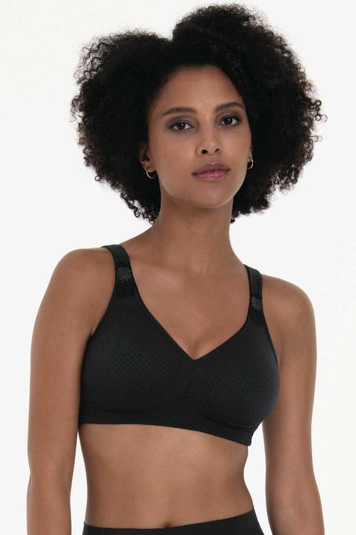 Anita Leni Comfort Soft Bra - Black - source image 68182