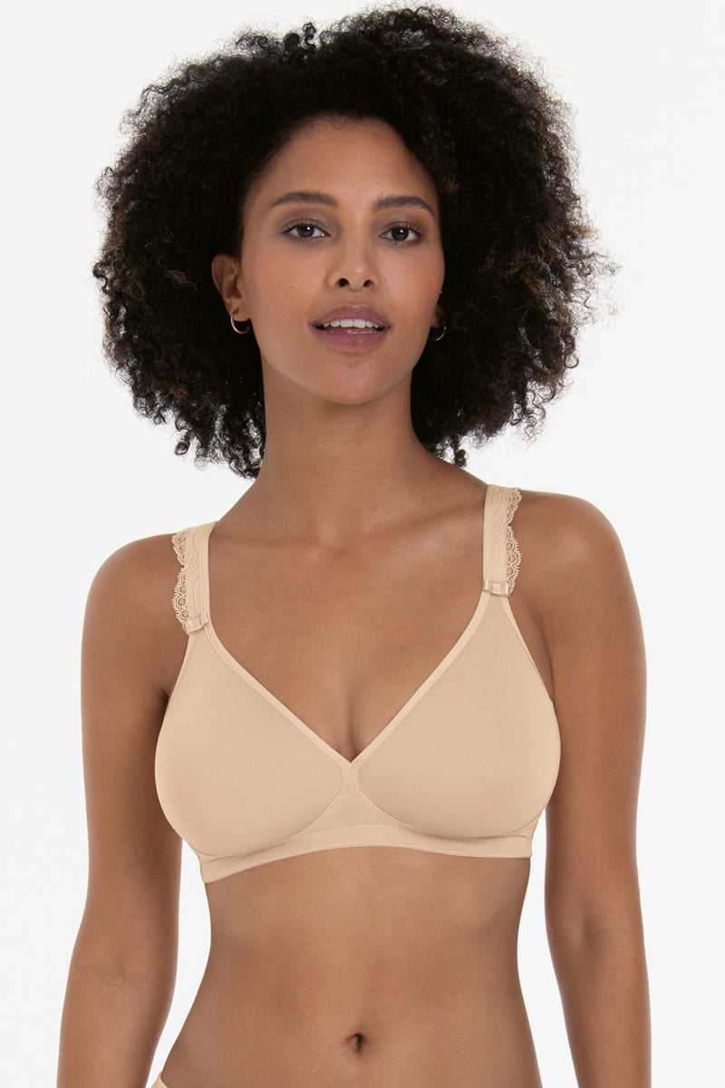 Anita Rosa Faia Selma Soft Bra with Spacer Cups - Desert - source image 64864