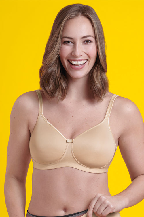 Anita Tonya Post Mastectomy Bilateral Bra - Sand - source image 48535