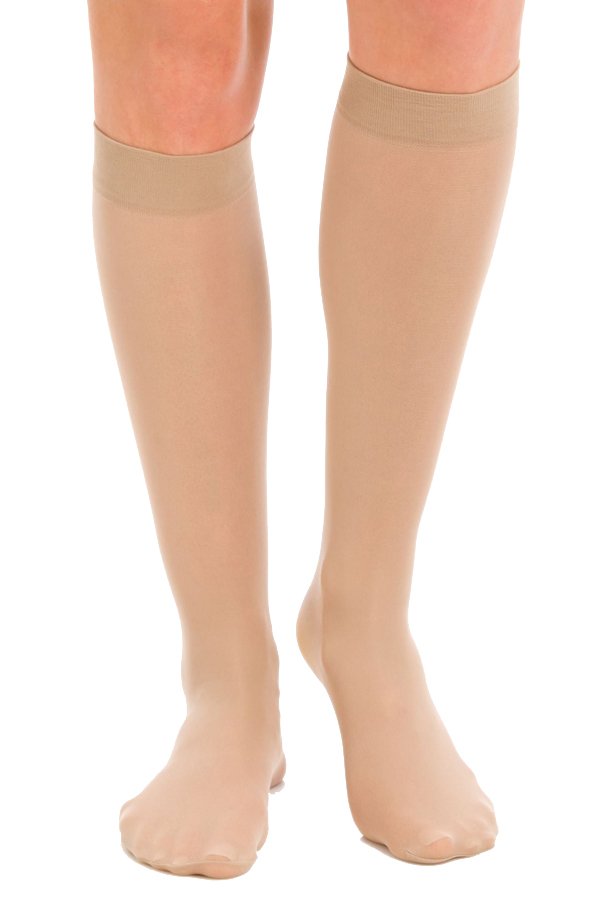 Berkshire 3 Pairs Opaque Trouser Pantyhose with Sandalfoot Toe Knee High