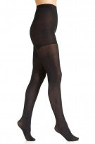 Berkshire 80 Denier Max Coverage Control Top Opaque Tights - Black - source image 59708