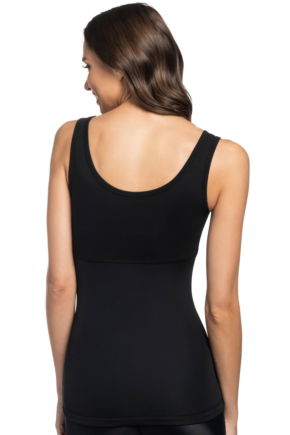 Berkshire Curves Slimming Tank top with Shaping Tummy Control - Black - source image 44361