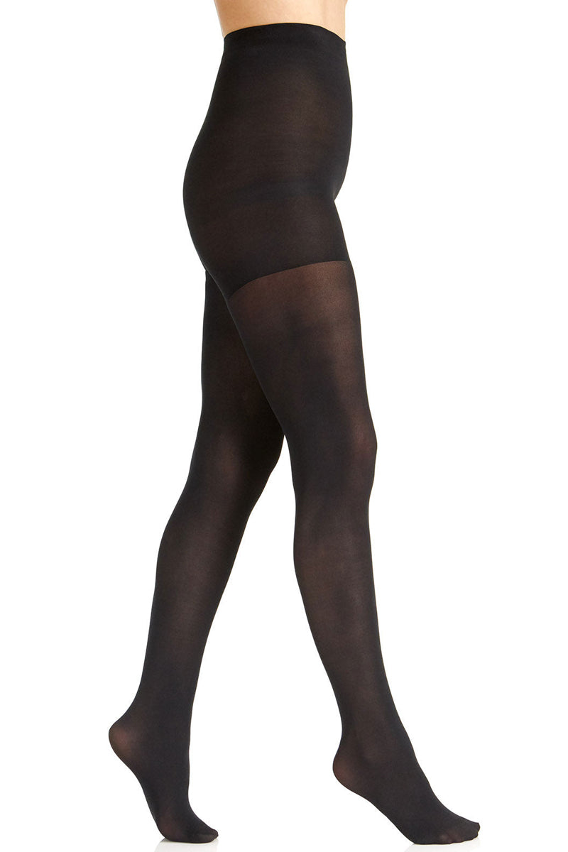 Berkshire Lux Opaque With Control Tights - Black - source image 9295