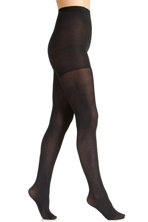 Berkshire Lux Opaque With Control Tights - Black - source image 9295