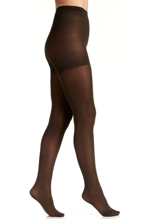 Berkshire Lux Opaque With Control Tights - Chocolate - source image 59772