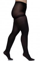 Berkshire Queen Microfiber Matte Opaque Control Top Tights - Black - source image 28108