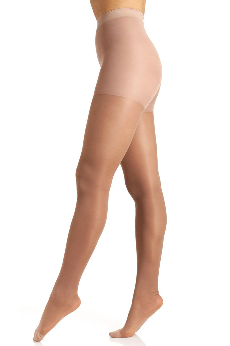 Berkshire Relief Support Control Top Pantyhose - Reinforced Toe - Natural Tan - source image 59809