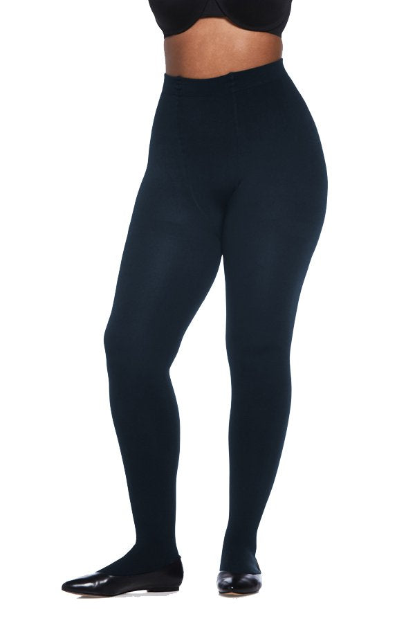 Berkshire The Easy On! Thermal Plush Lined Tights - Navy - source image 59394