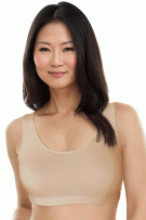 Bestform Tank Style Sport Bra - 3 Pack - White/Nude/Black - source image 72778