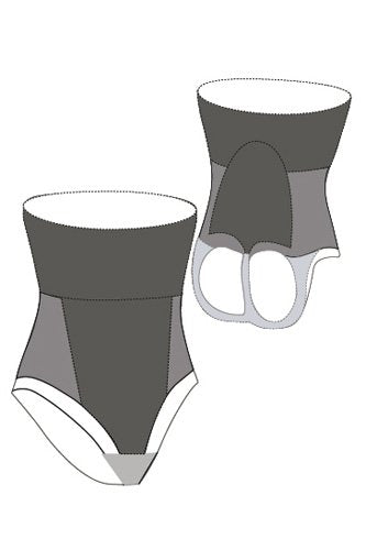 Body Hush Gold High Waist Panty