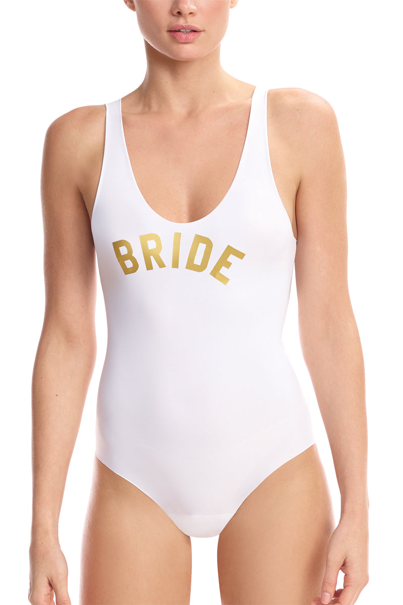 Commando Bridal Applique Bodysuit