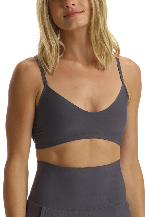 Commando Butter Bralette - Asphalt - source image 58492