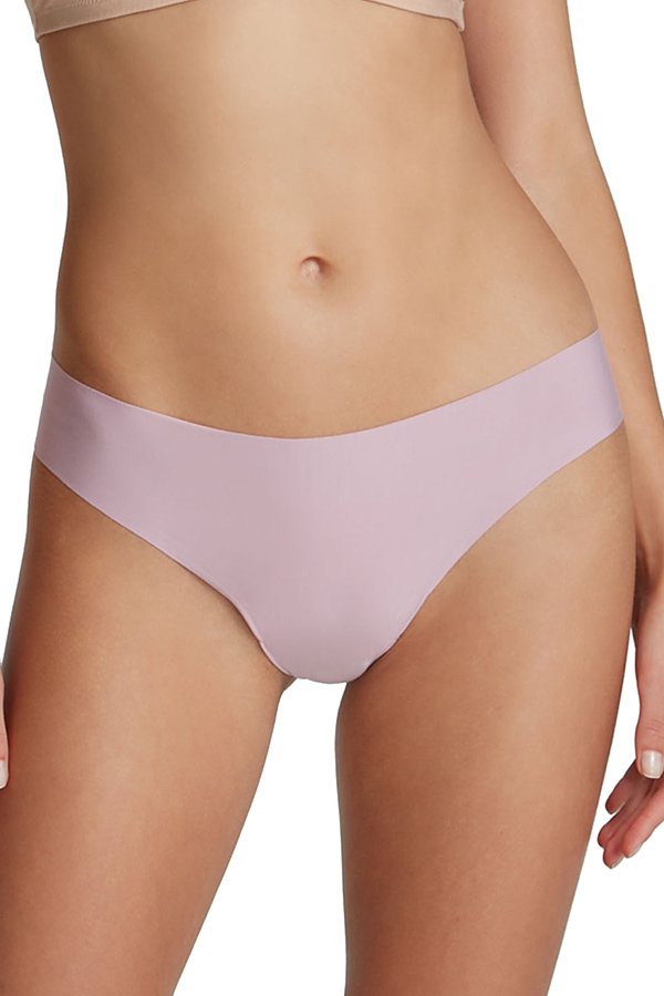 Commando Butter Mid Rise Thong - Mauve - source image 67524