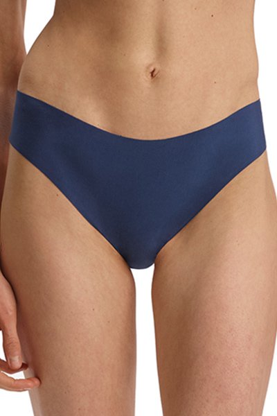 Commando Butter Mid Rise Thong - Navy - source image 58582