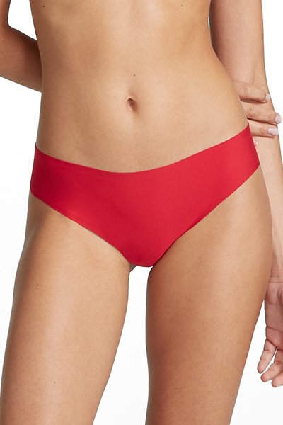 Commando Butter Mid Rise Thong - Scarlet - source image 58586