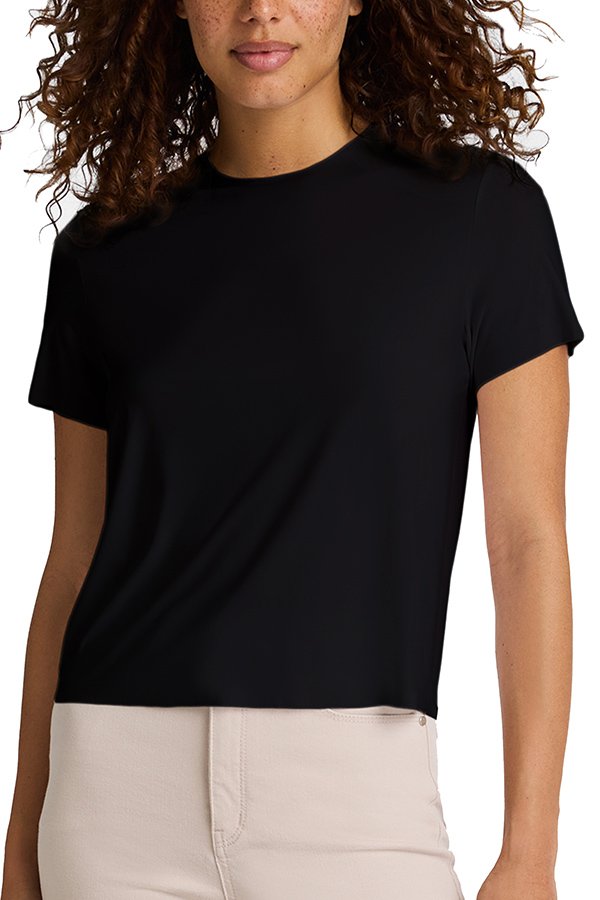 Commando Butter Short Sleeve Crew Tee - Black - source image 65835