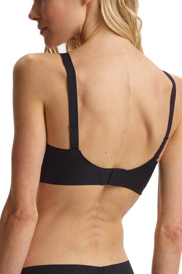 Commando Butter Soft Support Back Closure Bralette - Black - source image 60302