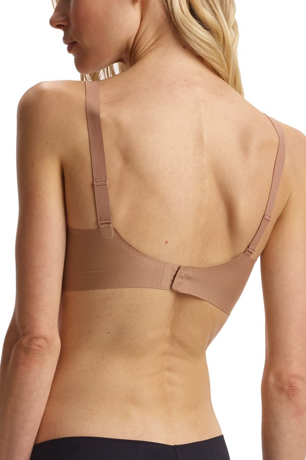 Commando Butter Soft Support Back Closure Bralette - Toffe - source image 60306