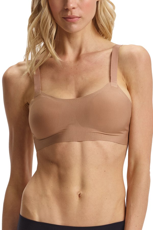Commando Butter Soft Support Back Closure Bralette - Toffe - source image 60305