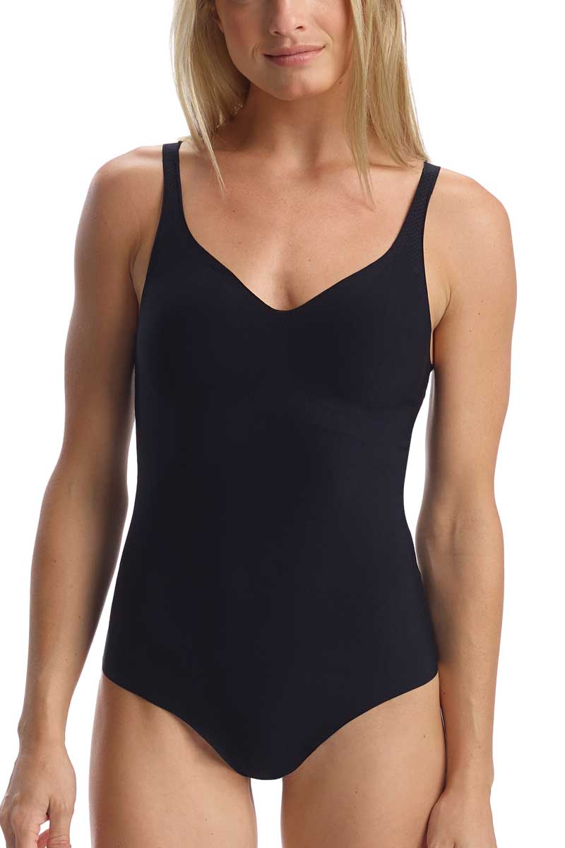 Commando Butter Soft-Support Bodysuit - Black - source image 60382