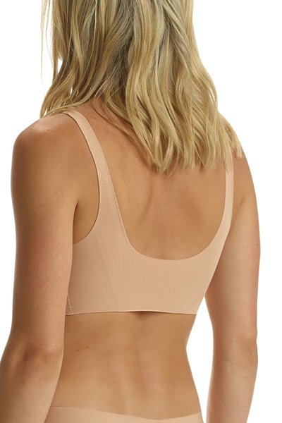Commando Butter Soft-Support Bralette - Beige - source image 57003
