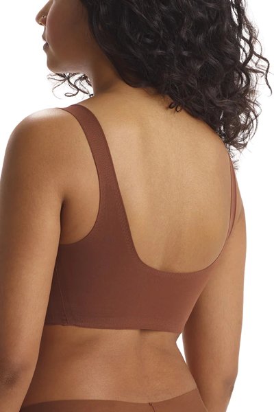 Commando Butter Soft-Support Bralette - Cinnamon - source image 56999