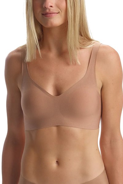 Commando Butter Soft-Support Bralette - Toffee - source image 57004