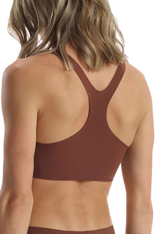 Commando Butter Soft-Support Racerback Bralette - Cinnamon - source image 57159