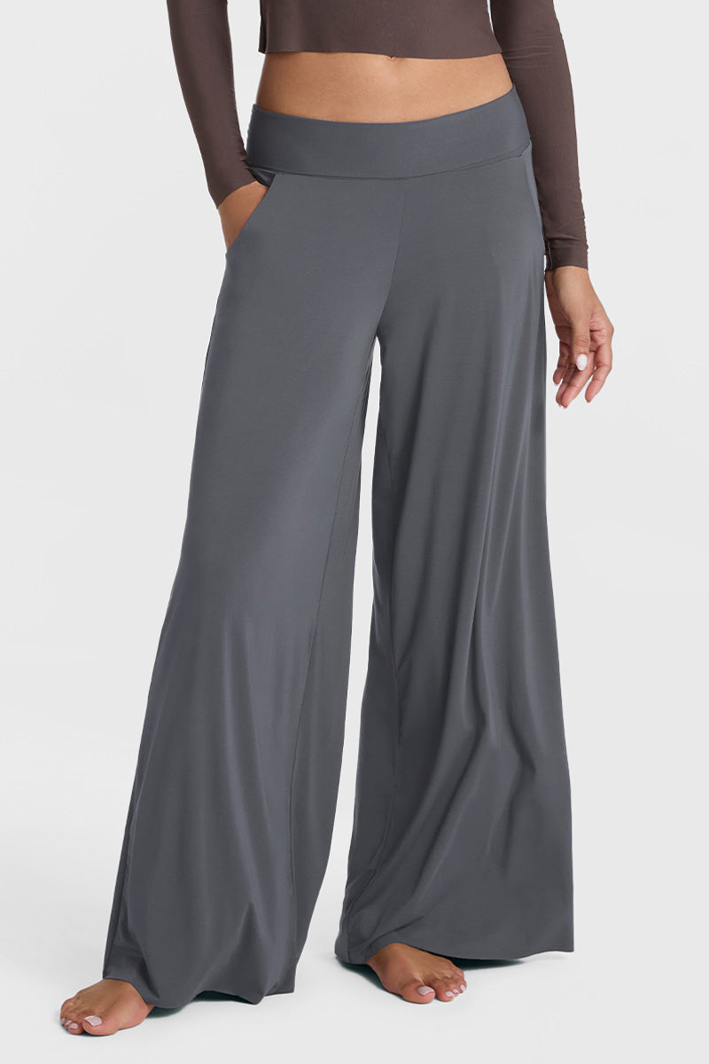 Commando Butter Wide Leg Lounge Pant - Asphalt - source image 71210