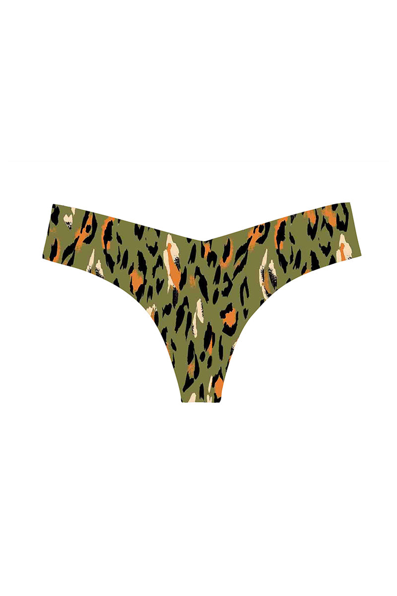Commando Classic Print Thong Panty - Pop Leopard - source image 58936