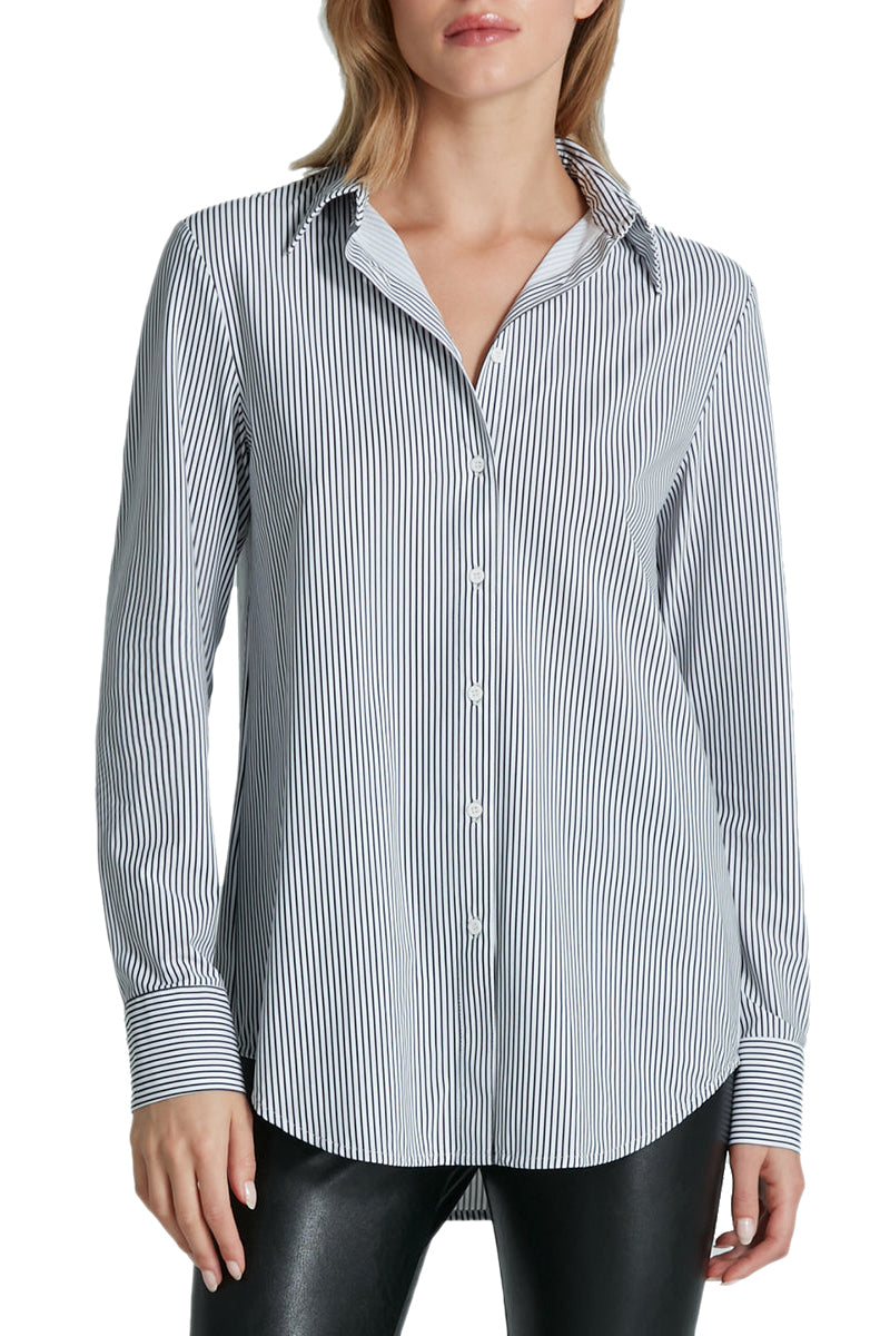 Commando Classic Printed Button Down Shirt