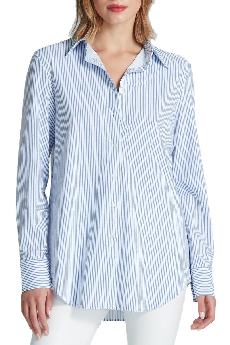 Commando Classic Printed Button Down Shirt