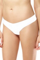 Commando Classic Solid Thong, 3-Pack - Black/Beige/White - source image 59583
