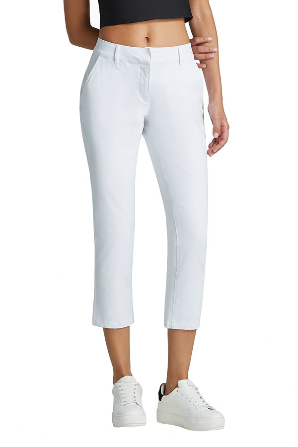 Commando Denim 7/8 Trouser - White - source image 64259