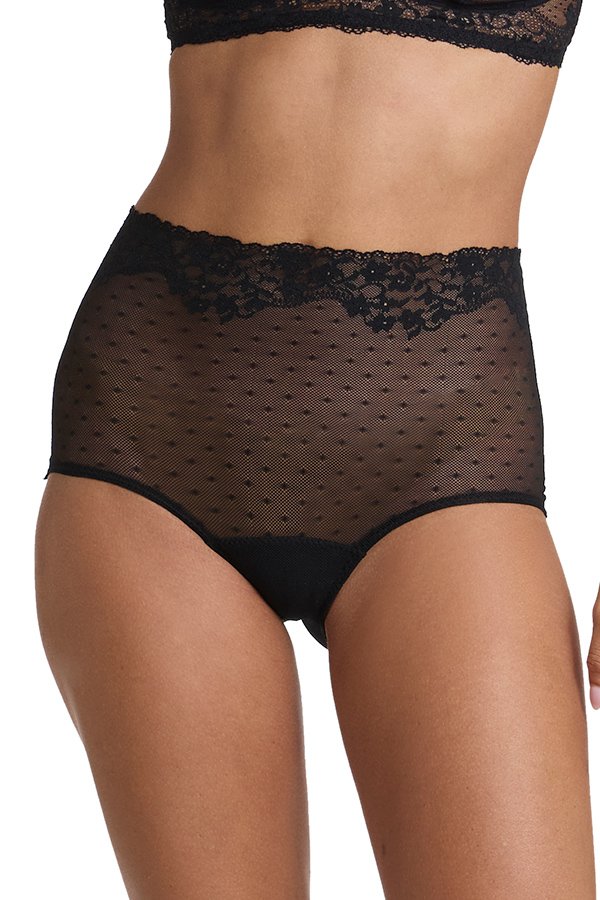 Commando Double Take High Rise Bikini - Black - source image 67351