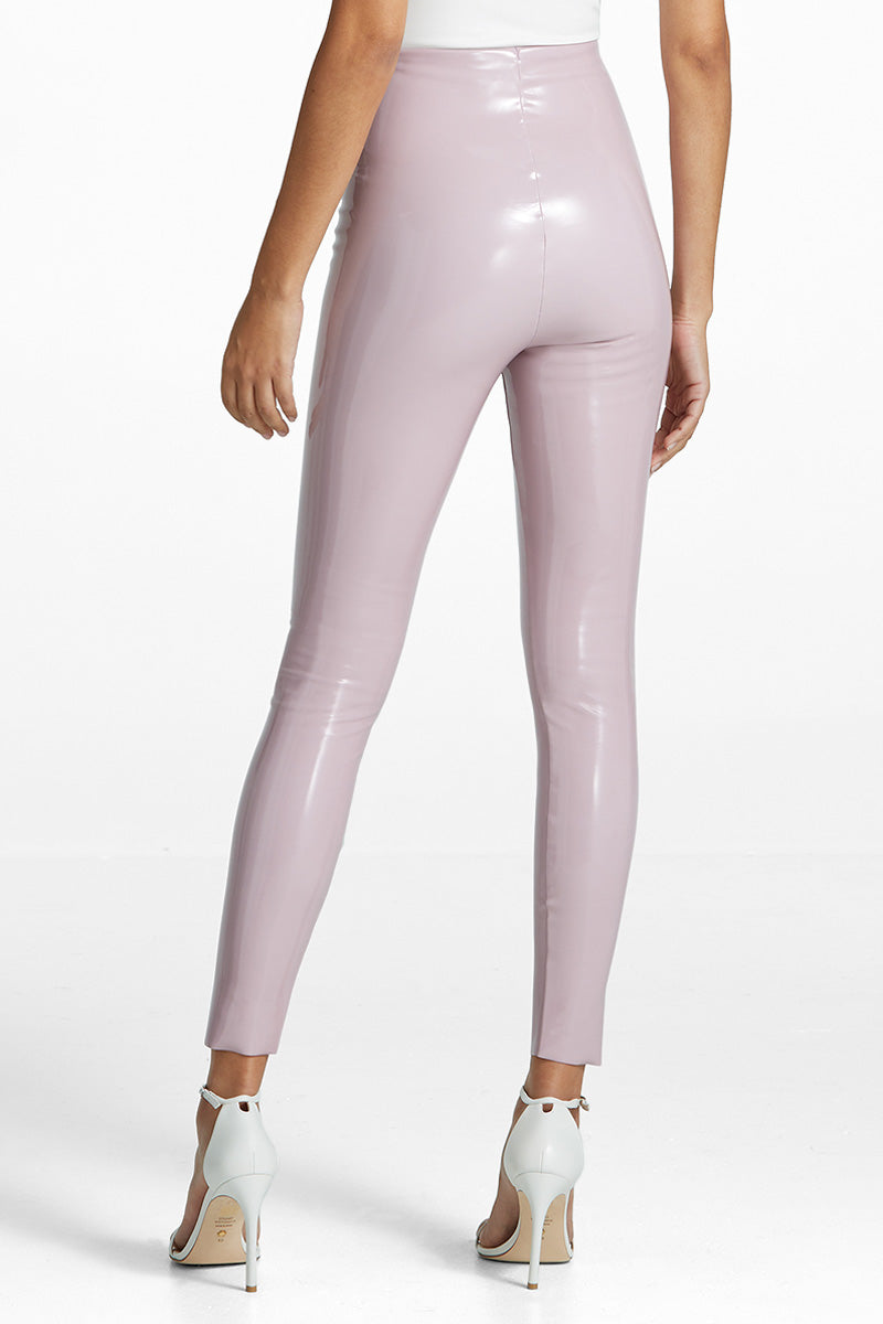 Commando Faux Patent Leather Legging - Mauve - source image 71219