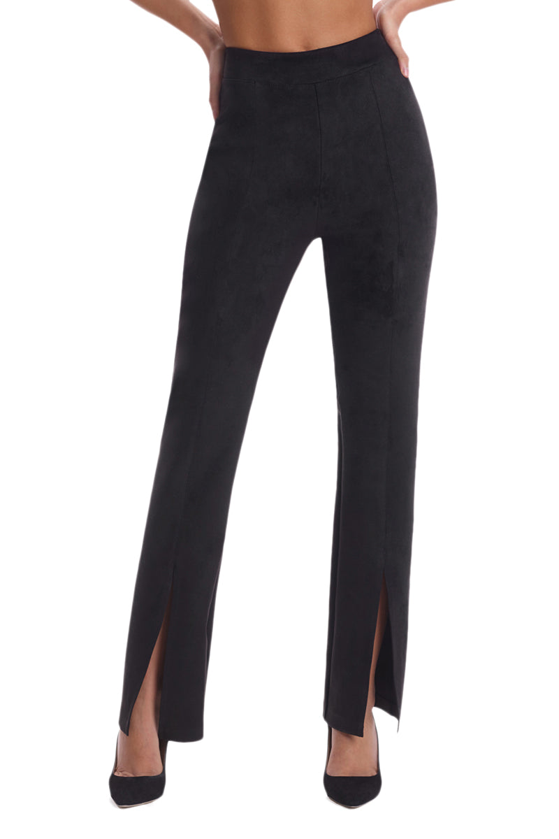 Commando Faux Suede Split Front Pant