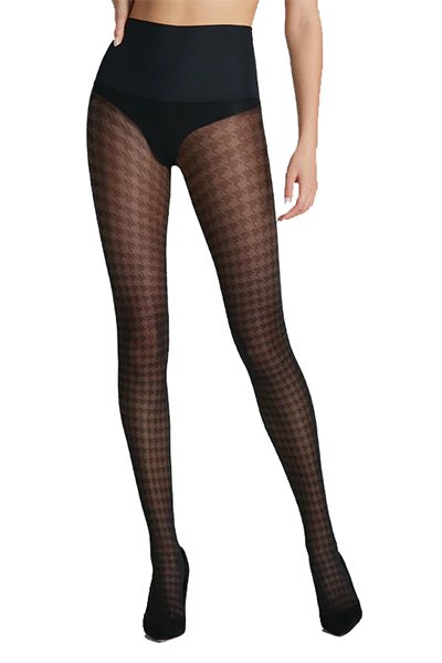 Commando Houndstooth Sheer