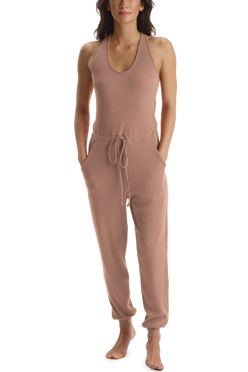 Commando Luxury Rib Racerback Jumpsuit