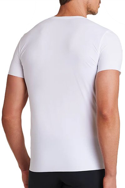 Commando Men's Classic Microfiber Crewneck Undershirt, 2-Pack