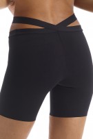 Commando Neoprene Banded Bikeshorts - Black - source image 59343