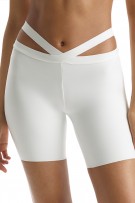 Commando Neoprene Banded Bikeshorts - White - source image 59344