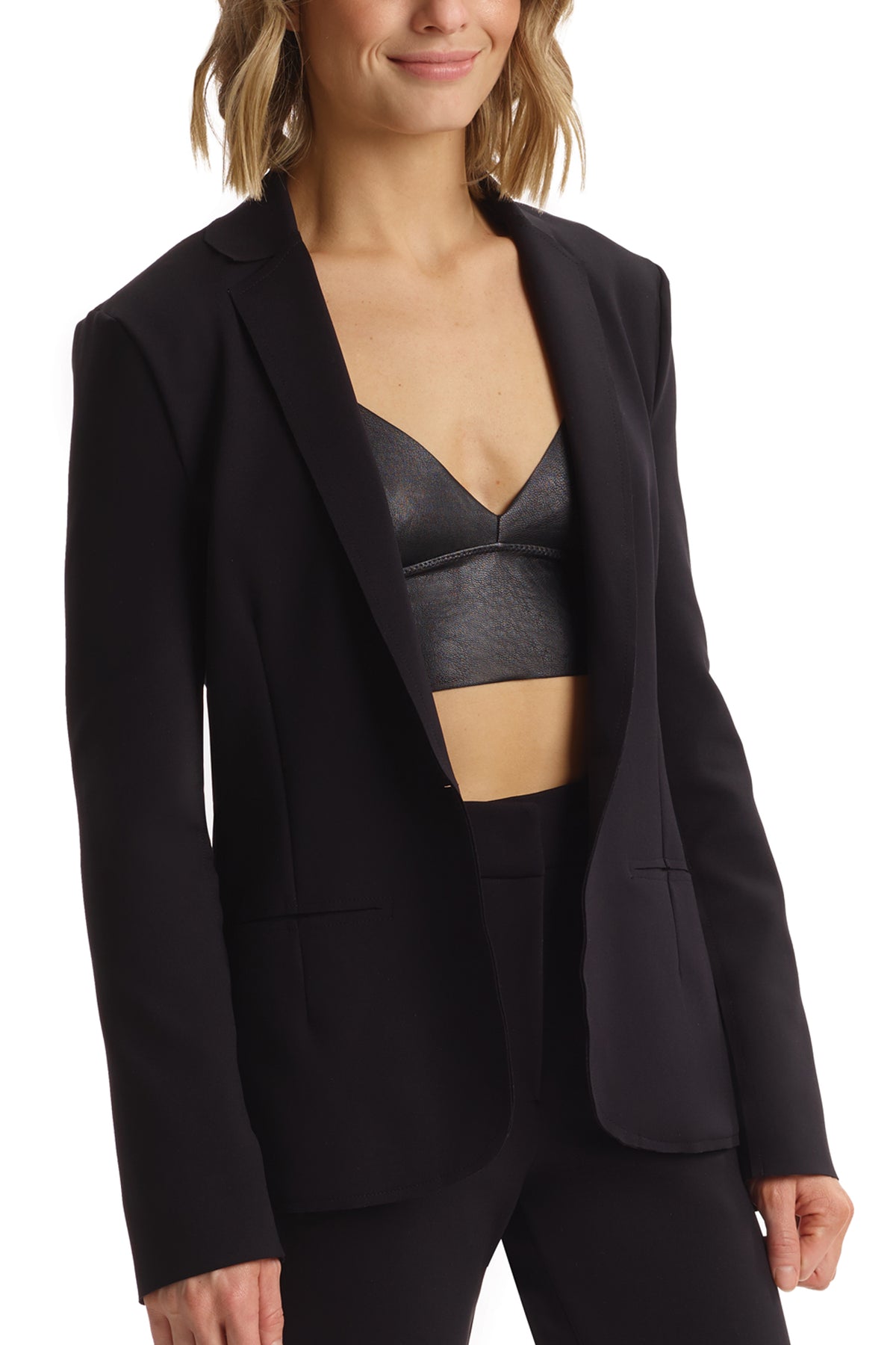 Commando Neoprene Ceo Blazer - Black