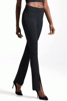 Commando Neoprene CEO Split-Front Pant - Black - source image 72267