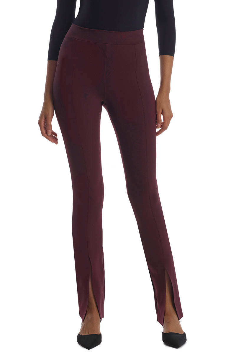 Commando Neoprene Split Front Pant - Port - source image 59642